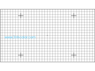 TE248 A Distortion Grid Test Chart Reflectance